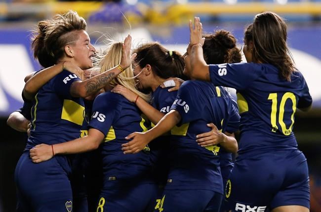 Boca beats Lanus in landmark Argentine women's soccer match | iNFOnews.ca Boca beats Lanus in landmark Argentine women's soccer match | iNFOnews.ca