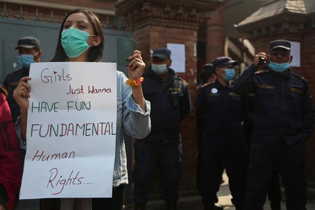 Hundreds rally in Nepalese capital for women's rights | iNFOnews.ca