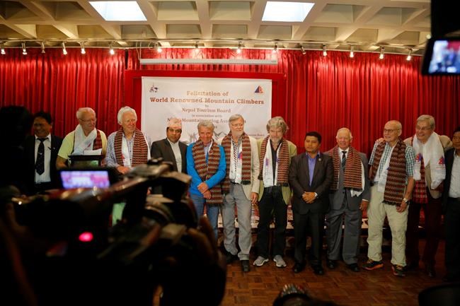 Nepal honours 1st conquest of Everest without bottled oxygen | iNFOnews.ca Nepal honours 1st conquest of Everest without bottled oxygen | iNFOnews.ca