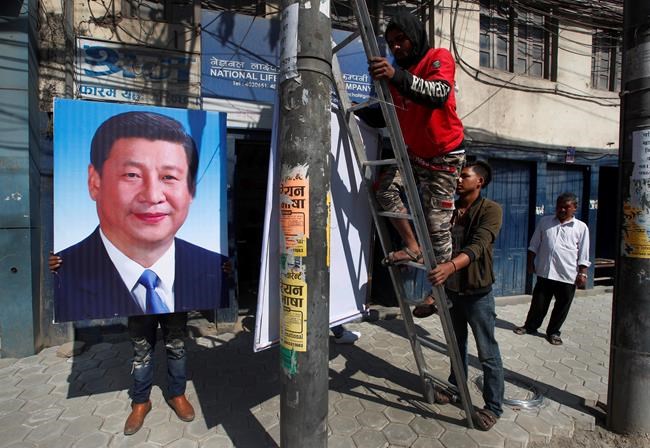 Xi becomes 1st Chinese president in 2 decades to visit Nepal | iNFOnews.ca