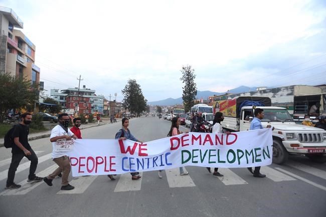 Protest in Nepal against plan to cut trees to widen road | iNFOnews.ca Protest in Nepal against plan to cut trees to widen road | iNFOnews.ca