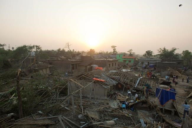 Workers help Nepal storm displaced with food, shelter | iNFOnews.ca Workers help Nepal storm displaced with food, shelter | iNFOnews.ca