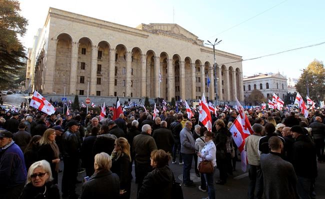 Thousands protest election reform failure in Georgia | iNFOnews.ca