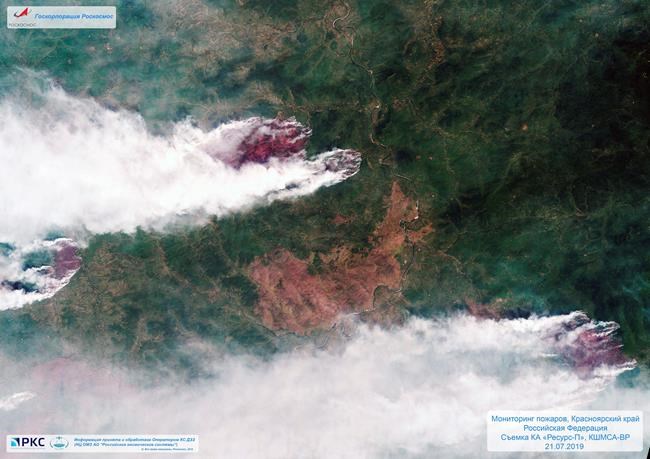 Wildfires spread in remote Siberia, Russian Far East | iNFOnews.ca