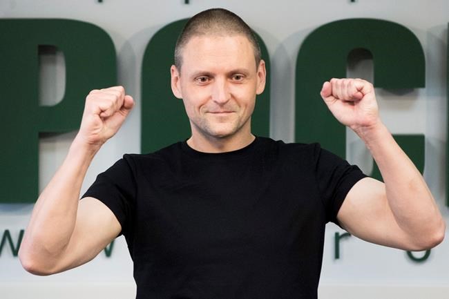 Russian activist freed from prison vows to unite opposition | iNFOnews.ca CP237519940