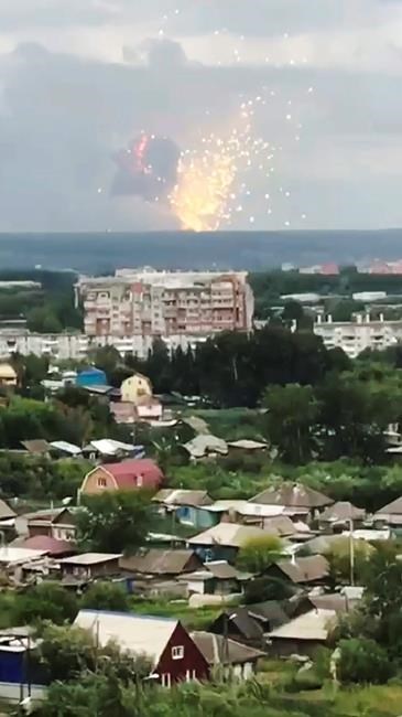 Thousands evacuated after explosions at Russia ammo depot | iNFOnews.ca Thousands evacuated after explosions at Russia ammo depot | iNFOnews.ca