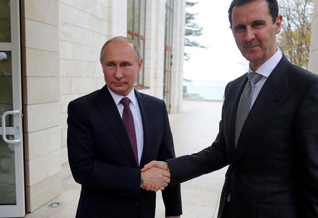 Russia's Putin not likely to give up involvement in Syria | iNFOnews.ca Russia's Putin not likely to give up involvement in Syria | iNFOnews.ca