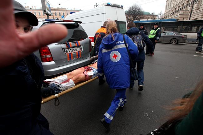 The Latest: Putin says bomb shows terror threat still real | iNFOnews.ca