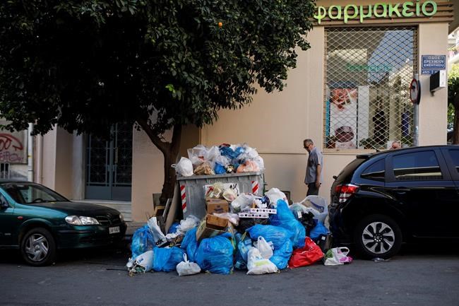 Greece: Garbage piles up in Athens amid strikes | iNFOnews.ca