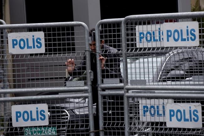 Newspaper says Turkey has audio of Saudi writer's slaying | iNFOnews.ca