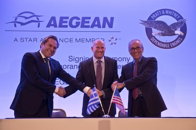 Aegean signs preliminary deal to buy Pratt & Whitney engines | iNFOnews.ca
