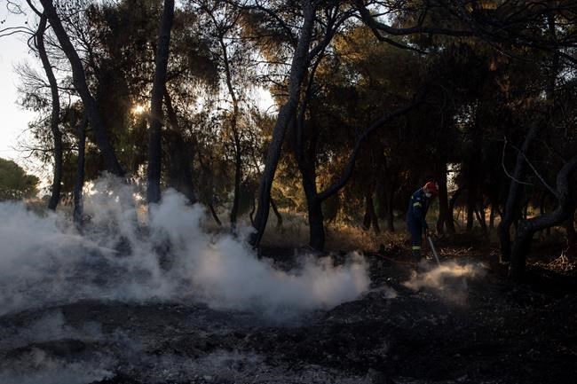 Greece: Homes, camp evacuated due to wildfire near Corinth | iNFOnews.ca