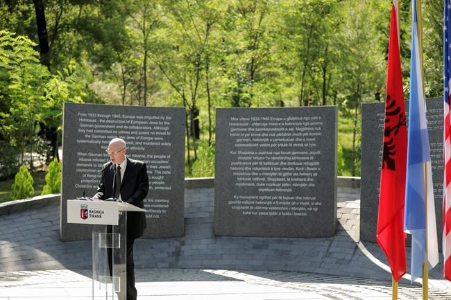 Albania Holocaust memorial honours locals who protected Jews | iNFOnews.ca Albania Holocaust memorial honours locals who protected Jews | iNFOnews.ca