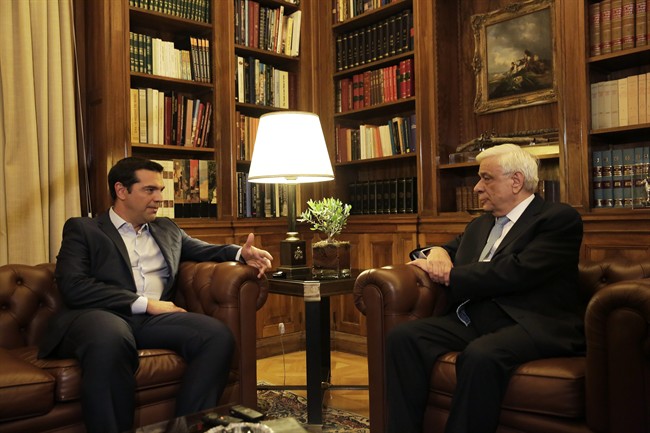 Greek PM Tsipras says he is resigning, holding early elections following bailout rebellion | iNFOnews.ca CP34268299