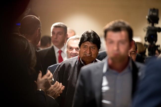 Bolivia's Morales, in Greece, backs Venezuela's Maduro | iNFOnews.ca