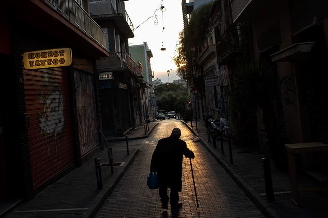 No cafes, no tourists: Virus empties streets of old Athens | iNFOnews.ca