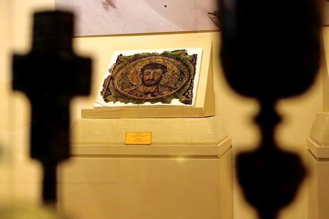 Repatriated 6th century mosaic to help reconstitute apse | iNFOnews.ca