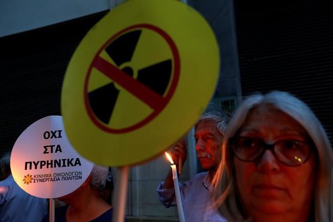 Cypriots link arms to protest planned Russian nuclear plant | iNFOnews.ca