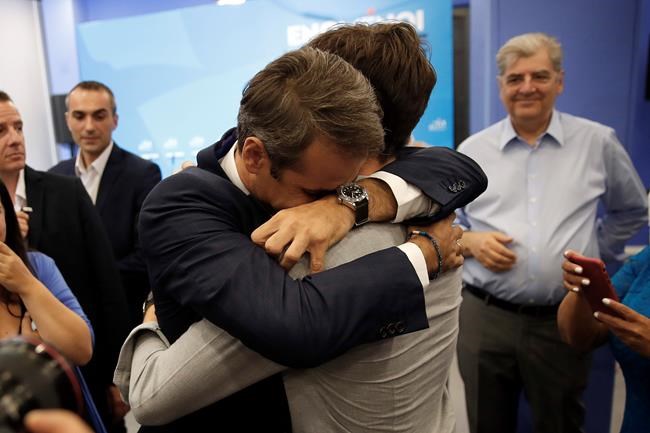 Conservative party wins Greek election, ousts left-wing PM | iNFOnews.ca Conservative party wins Greek election, ousts left-wing PM | iNFOnews.ca