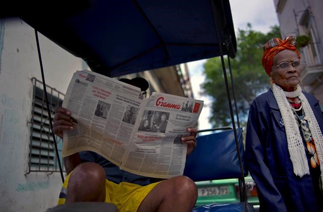Cuba slightly loosens controls on state media | iNFOnews.ca CP1576294491