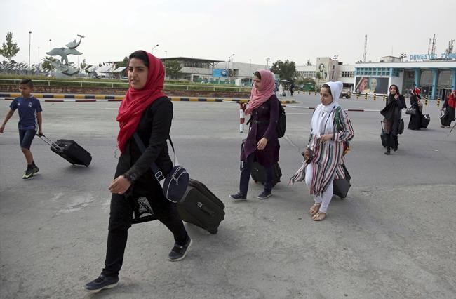 Afghan girls will be allowed into US for robotics contest | iNFOnews.ca