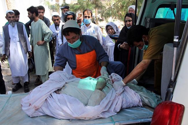 The Latest: Toll from attack in Afghan city rises to 15 dead | iNFOnews.ca
