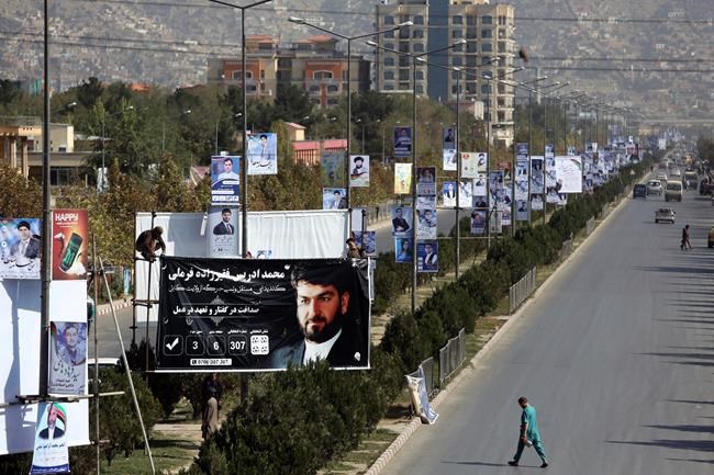 Candidates begin campaign for Afghan parliament elections | iNFOnews.ca Candidates begin campaign for Afghan parliament elections | iNFOnews.ca