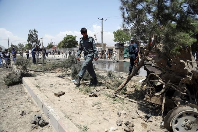 Police: Suicide car bomb hits Afghan capital, kills 4 | iNFOnews.ca