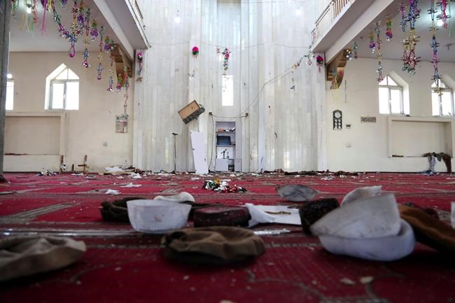 Afghan police official says blast at Kabul mosque kills 2 | iNFOnews.ca