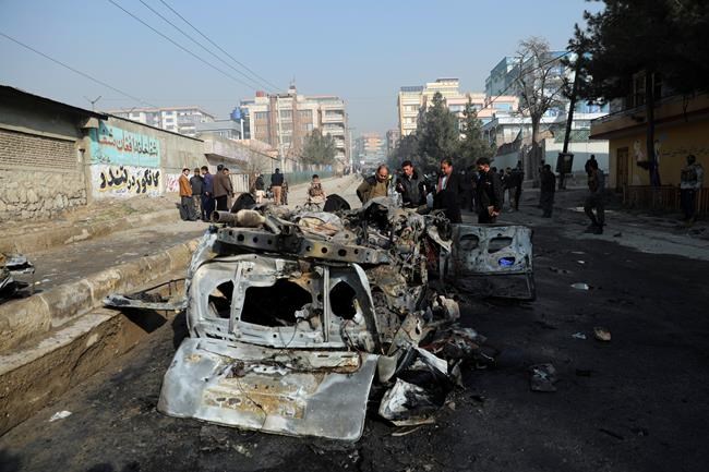 Afghan officials: Bomb kills 3 in Kabul amid peace talks | iNFOnews.ca