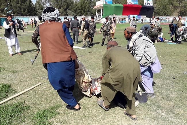 Twin bombing at Afghan ceremony kills 4, including official | iNFOnews.ca Twin bombing at Afghan ceremony kills 4, including official | iNFOnews.ca