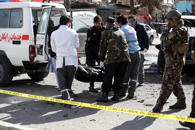 Afghan officials: Kabul bombs kill police chief, bodyguard | iNFOnews.ca