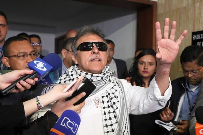 Colombia ex-rebel, wanted in US, sworn in as congressman | iNFOnews.ca Colombia ex-rebel, wanted in US, sworn in as congressman | iNFOnews.ca