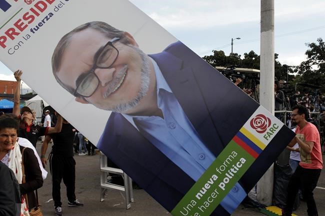 Ex-guerrilla launches historic presidential bid in Colombia | iNFOnews.ca