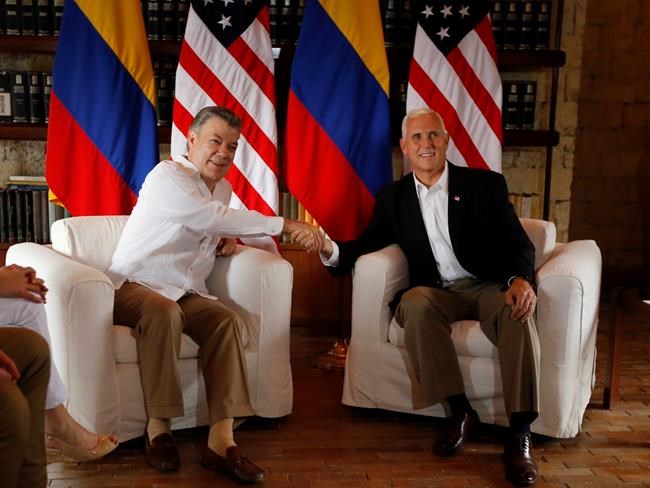 The Latest: Pence draws attention to plight of Venezuelans | iNFOnews.ca