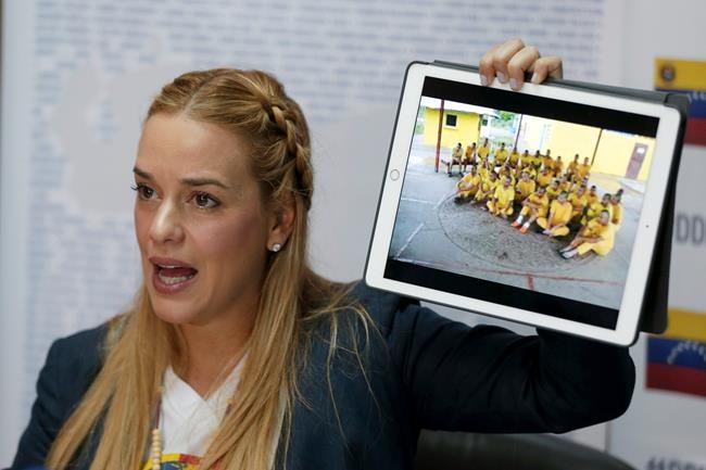 Venezuela probes wife of opposition's Lopez for cash in car | iNFOnews.ca