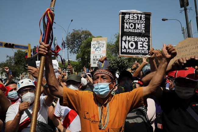 Peru's interim president resigns as chaos embroils nation | iNFOnews.ca Peru's interim president resigns as chaos embroils nation | iNFOnews.ca