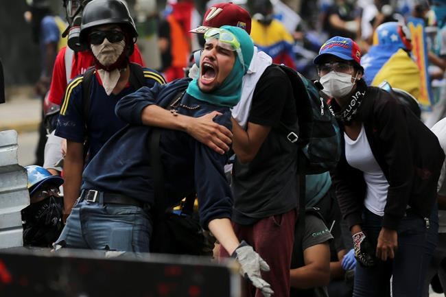 Venezuelans protest Maduro's plan to rewrite constitution | iNFOnews.ca CP1773244547