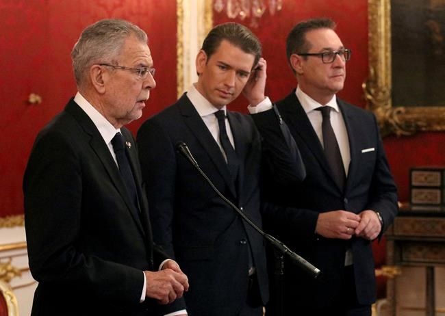 New Austrian government pledges pro-EU approach, more police | iNFOnews.ca