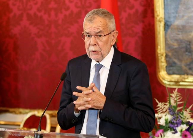 Austria: Top court justice to lead caretaker government | iNFOnews.ca CP768725164
