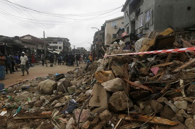 Building collapses in Lagos, Nigeria; 2 dead including child | iNFOnews.ca
