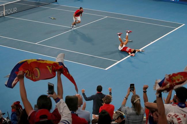 Djokovic leads Serbia to win over Spain in ATP Cup final | iNFOnews.ca