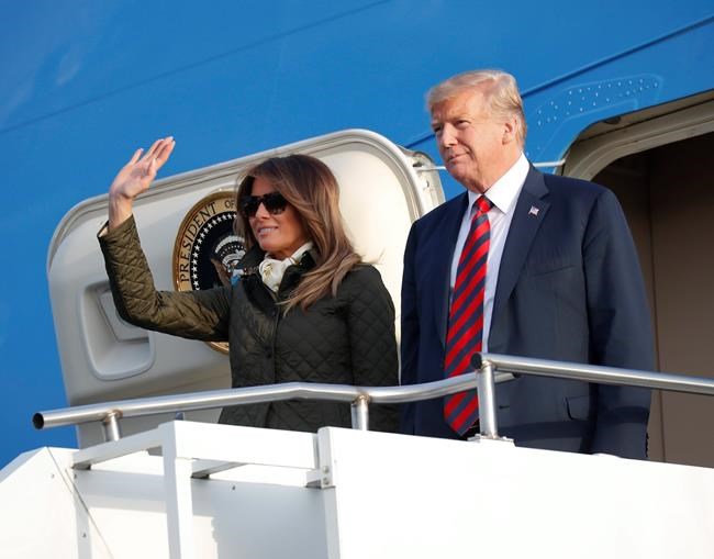 The Latest: Trump in Scotland for weekend at golf course | iNFOnews.ca