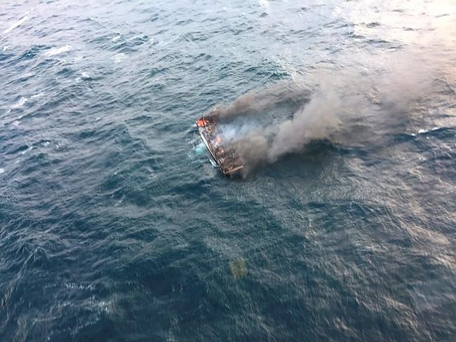 South Korean fishing boat catches fire; 1 dead, 11 missing | iNFOnews.ca