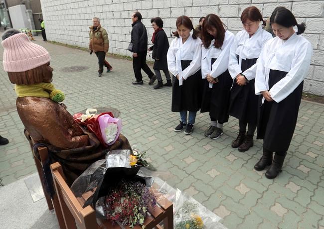 S. Korean critical after self-immolating over sex slave deal | iNFOnews.ca