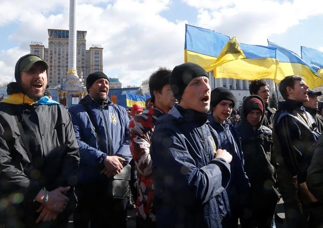 5,000 nationalists protest corruption in Ukraine | iNFOnews.ca