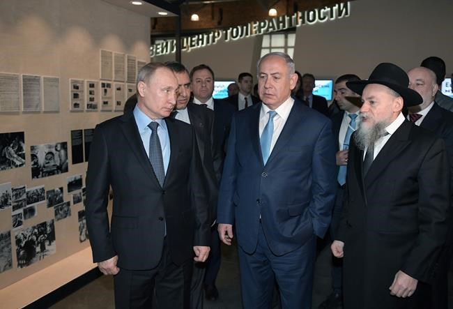 Israel PM visits Russia for talks on Iran's actions in Syria | iNFOnews.ca