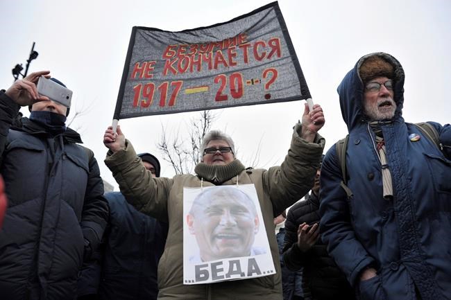 Associates of Russian opposition leader held over protest | iNFOnews.ca