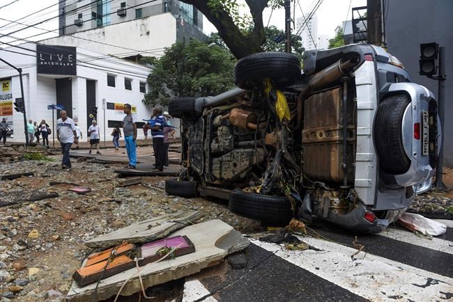 Heavy rains in Brazil continue flooding Minas Gerais cities | iNFOnews.ca