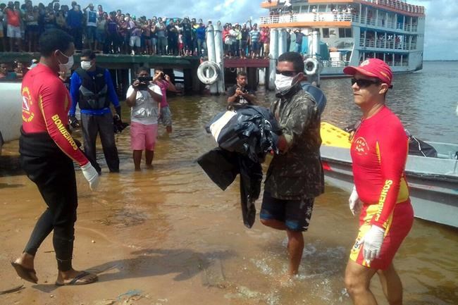 2 bodies found in Brazil riverboat sinking; death toll 23 | iNFOnews.ca 2 bodies found in Brazil riverboat sinking; death toll 23 | iNFOnews.ca